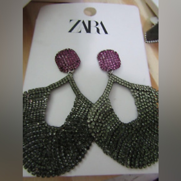 NWT Zara Jewel Earrings - Picture 6 of 7